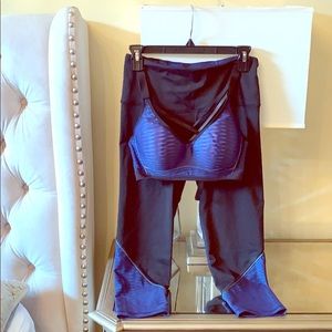 Victoria’s Secret Sport Set Blue/Black